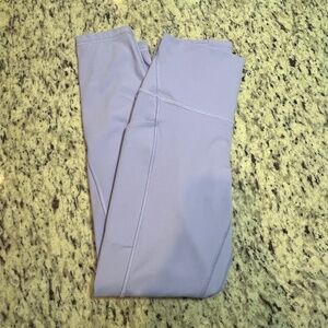 Align High-Rise Pant with Pockets 25" in Lilac Smoke size 6